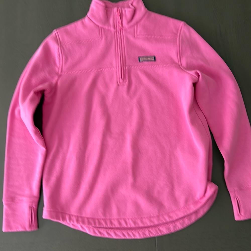 Vineyard Vines pink zip size XS